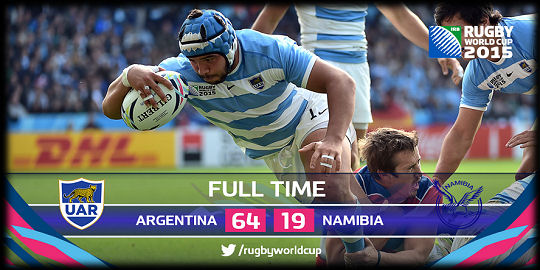 Argentina v Namibia